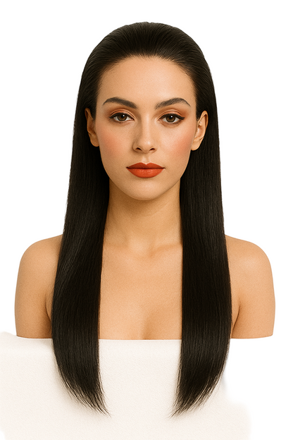 Perücke Virgin Haar glatt 250g
