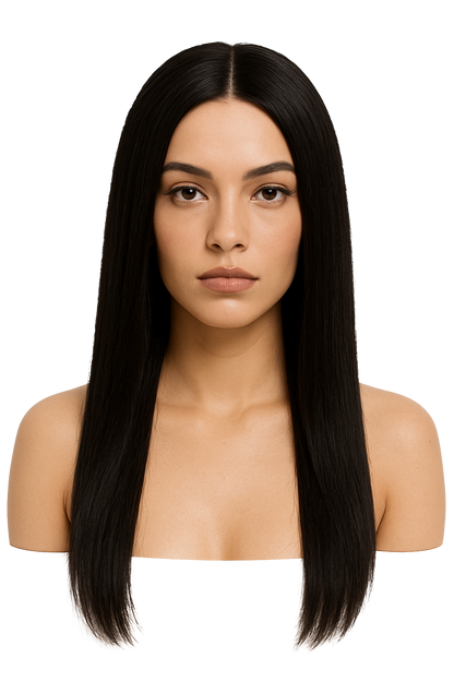 Perücke Virgin Haar glatt 250g