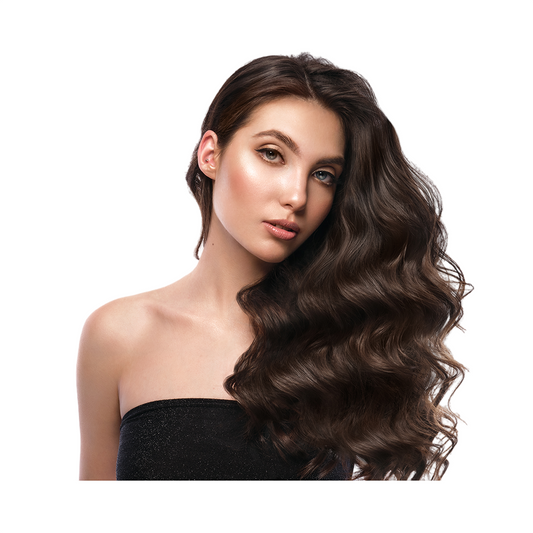 Perücke Virgin Haar gewellt 250g