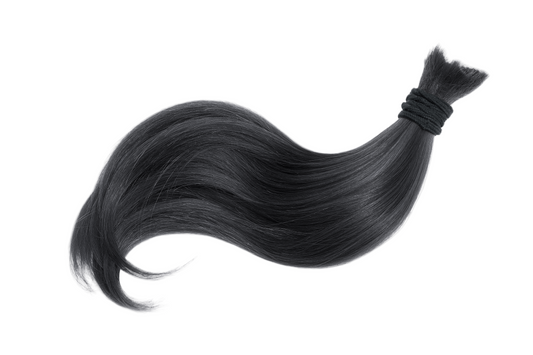 Bulk Virgin Haar gewellt 100g