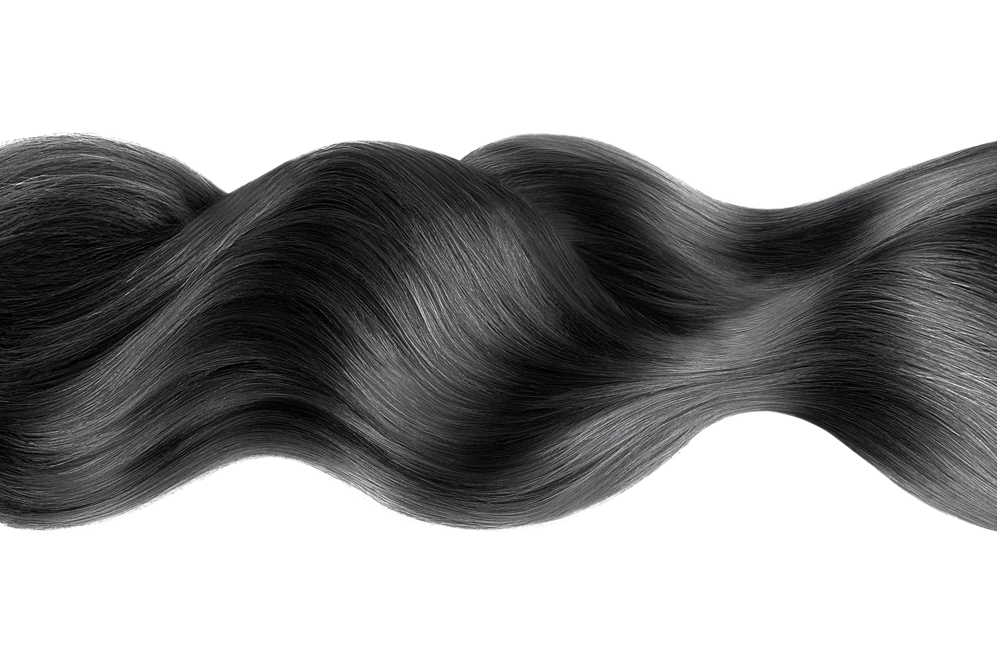 Bulk Virgin Haar stark gewellt 100g