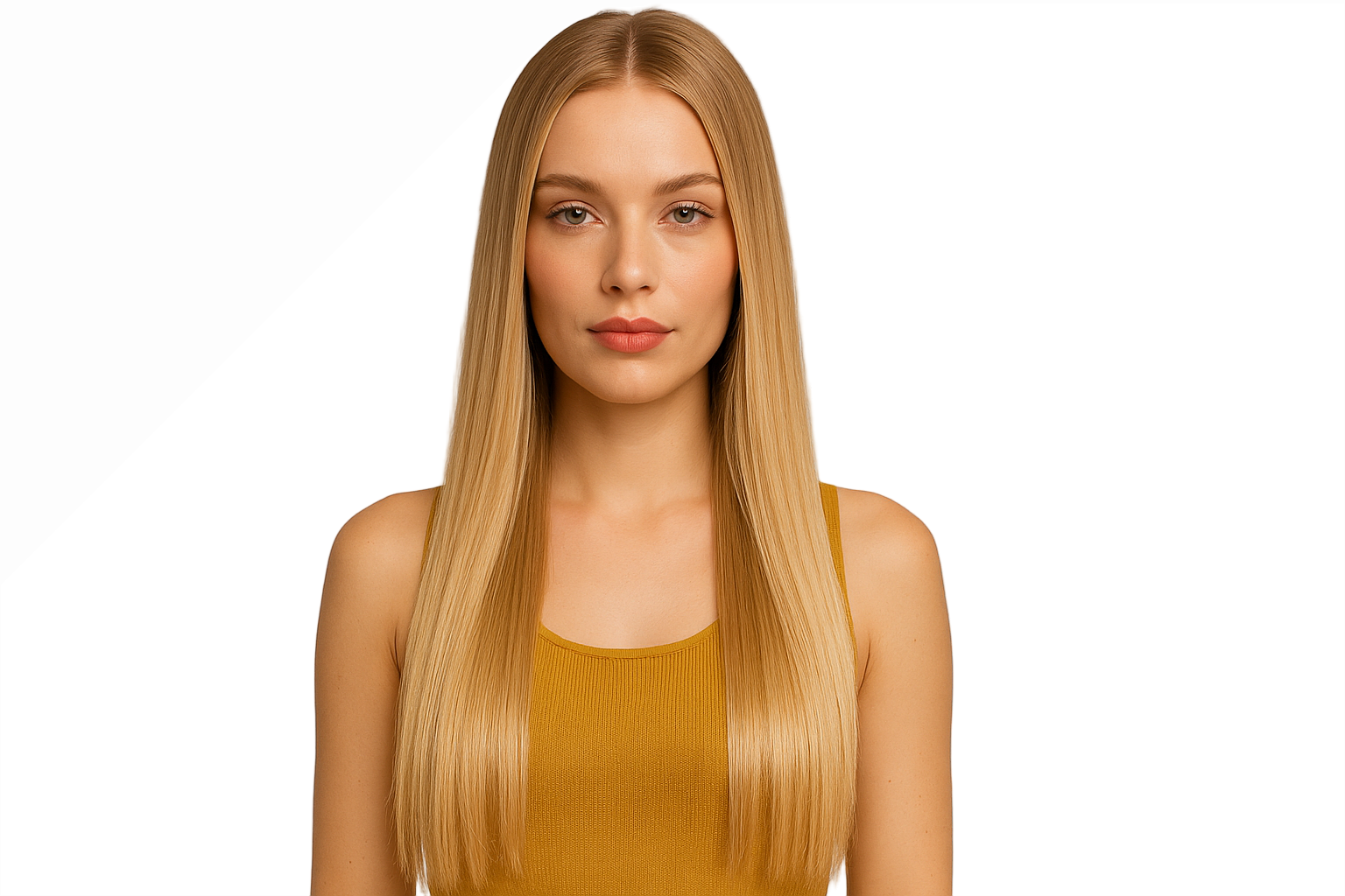 100% Remy Echthaarverlängerungen – Seidig Glatt, Längen 42–61 Cm, Für Volumen & Länge